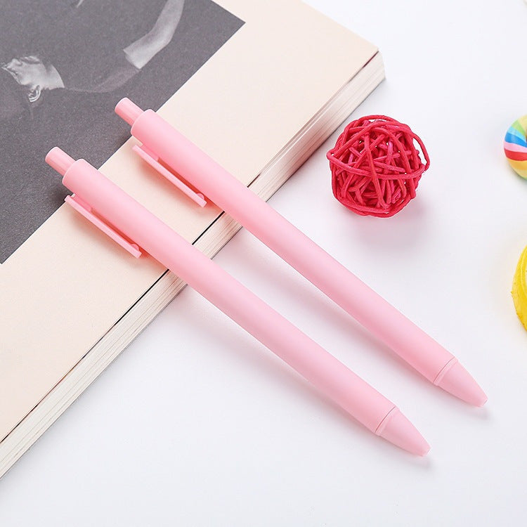 Wholesale Macaron gel pen black push color pen