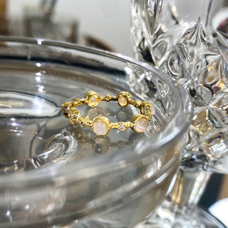 Wholesale Vintage 18k Gold Ring with Adjustable Opening Adjustable Rings Gold Plated Rings ACC-RS-YaoFeng002