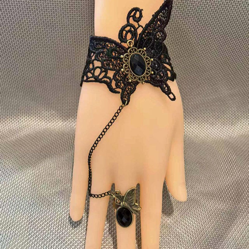 Wholesale Vintage Butterfly Lace  Bracelet