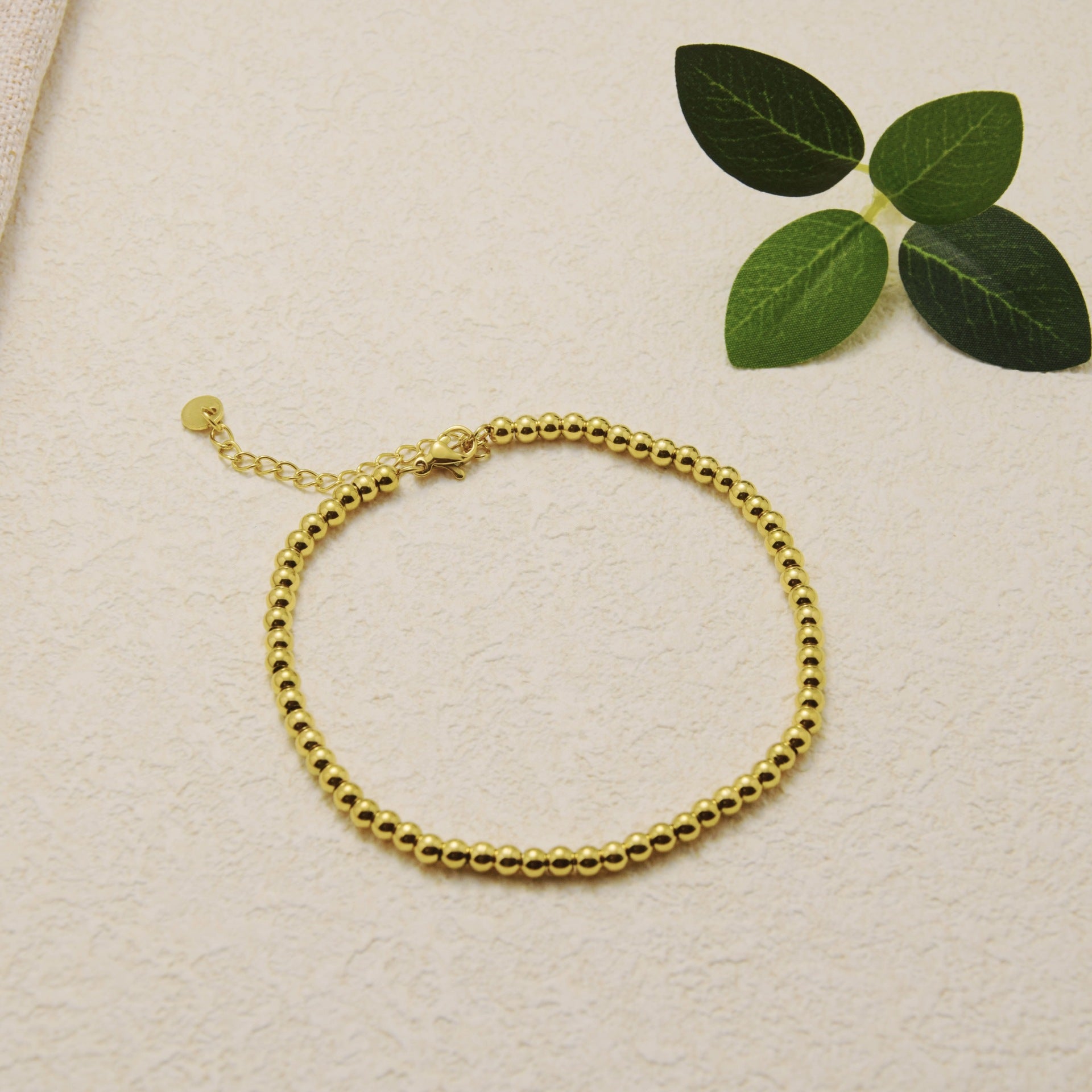 Wholesale Stainless Steel  Round Bead Chain Necklaces