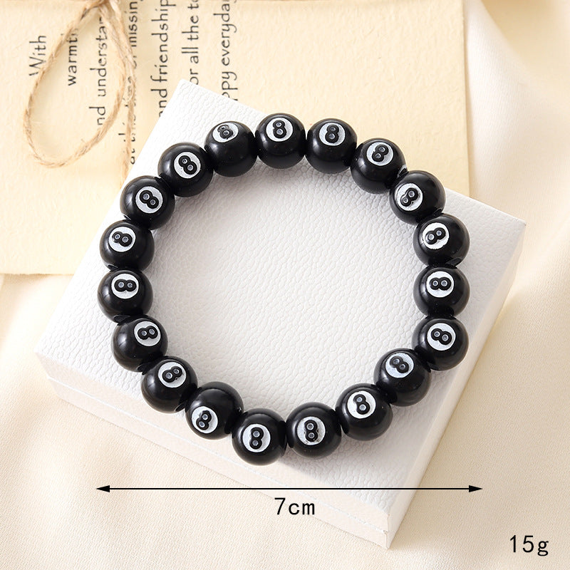 Wholesale Acrylic Ball Beaded Bracelets ACC-BT-YiL003