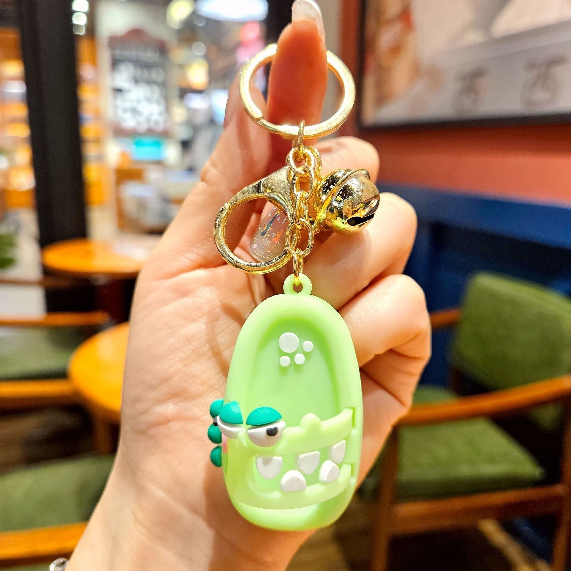 Wholesale Dinosaur duck key chain Animal car keychain