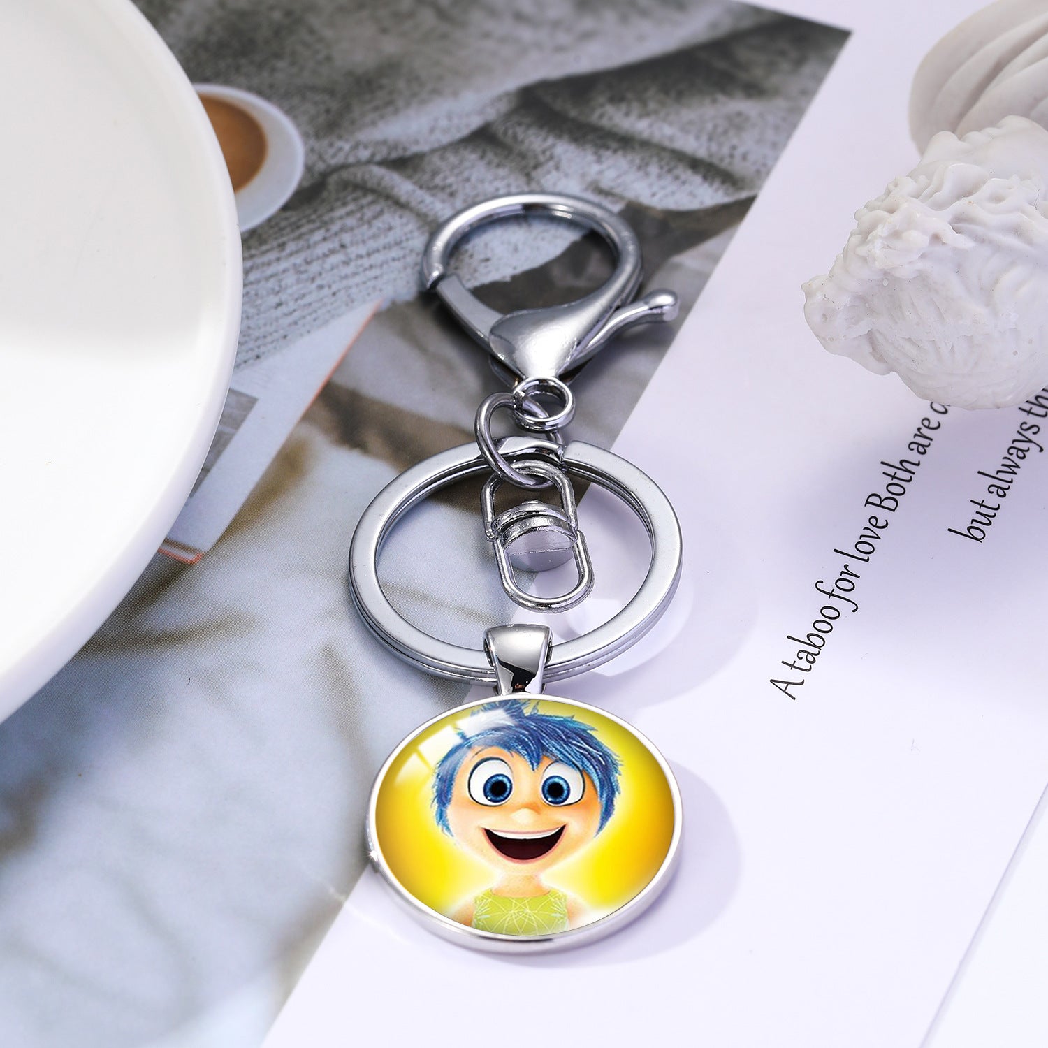 Wholesale Cartoon Cute Silver Keychains ACC-KC-XiangLian002