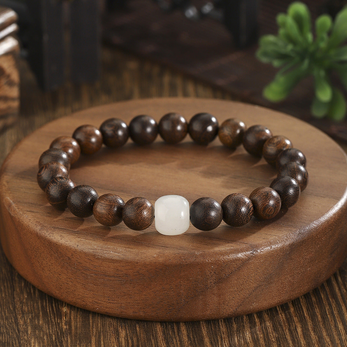 Wholesale Five Elements Agate Bead Bracelet Unisex Strand Fashion Jewelry Accessory For Everyday Wear