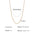 Wholesale Titanium Steel 18K plain chain necklace women O-chain clavicle chain accessories