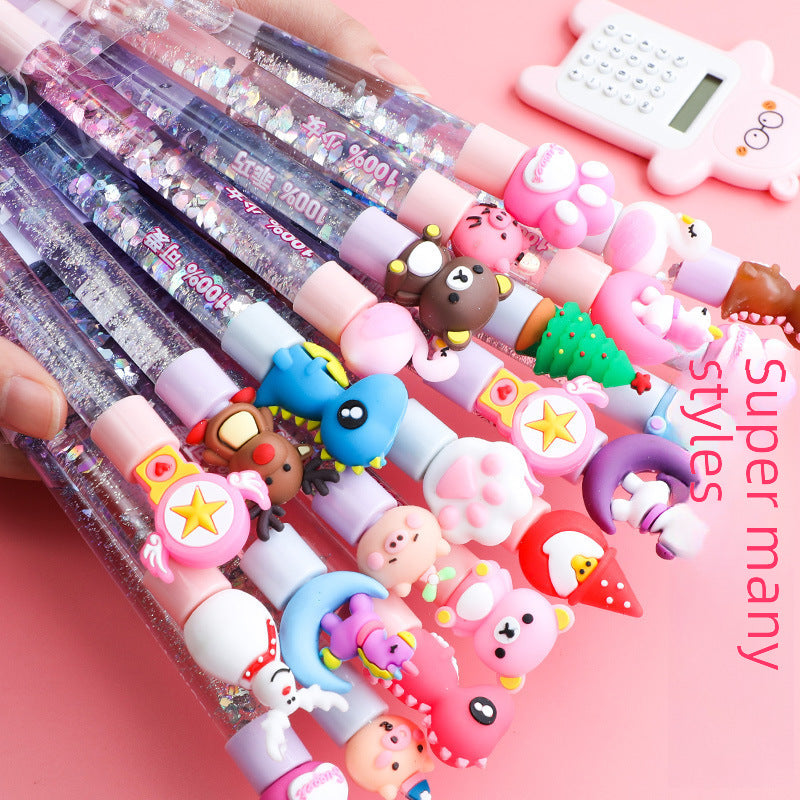 Wholesale Cute cartoon quicksand pen