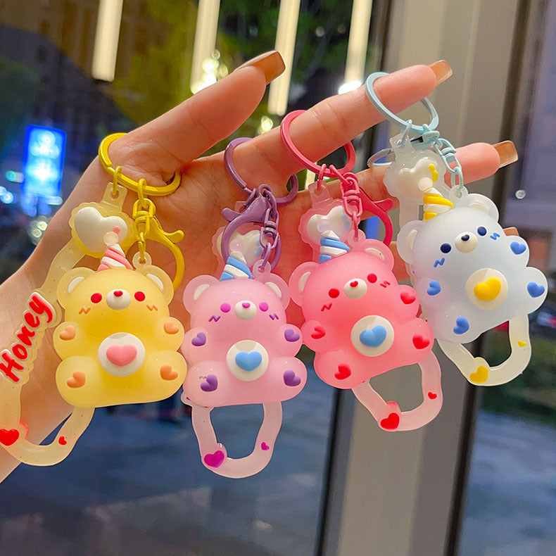 Wholesale Cute love bear key chain