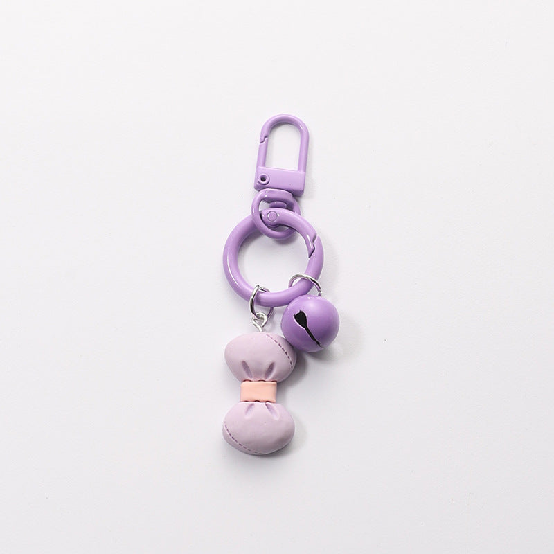 Wholesale Resin Candy Colored Bow Keychain ACC-KC-HuiMei005