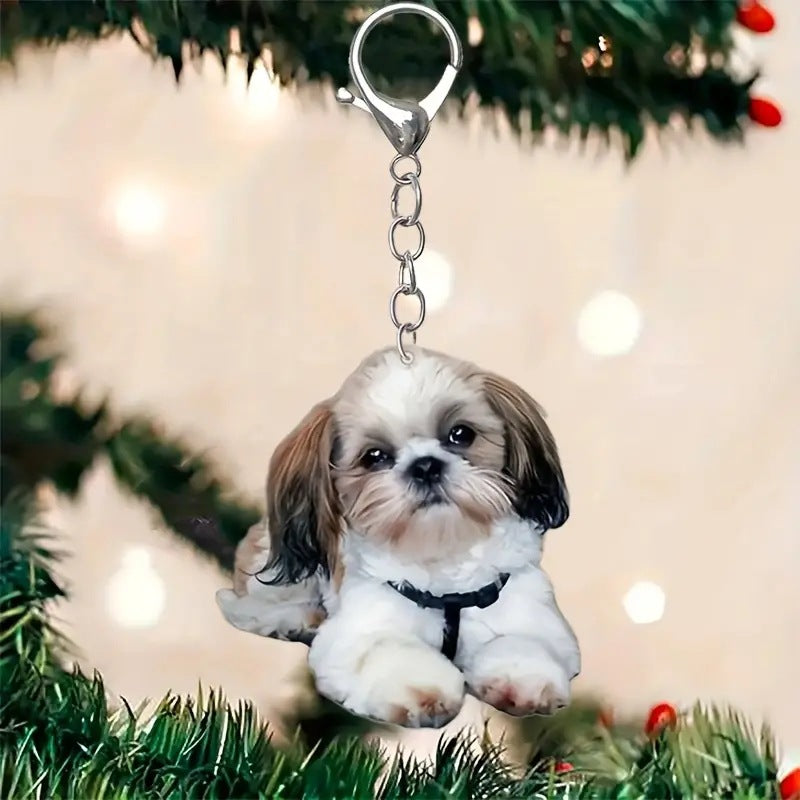 Wholesale Christmas Decoration Keychains ACC-KC-WenTuo001