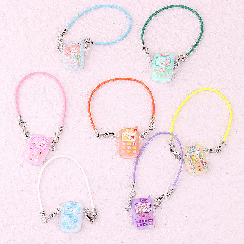 Wholesale Cute cartoon mini mobile phone doll accessories