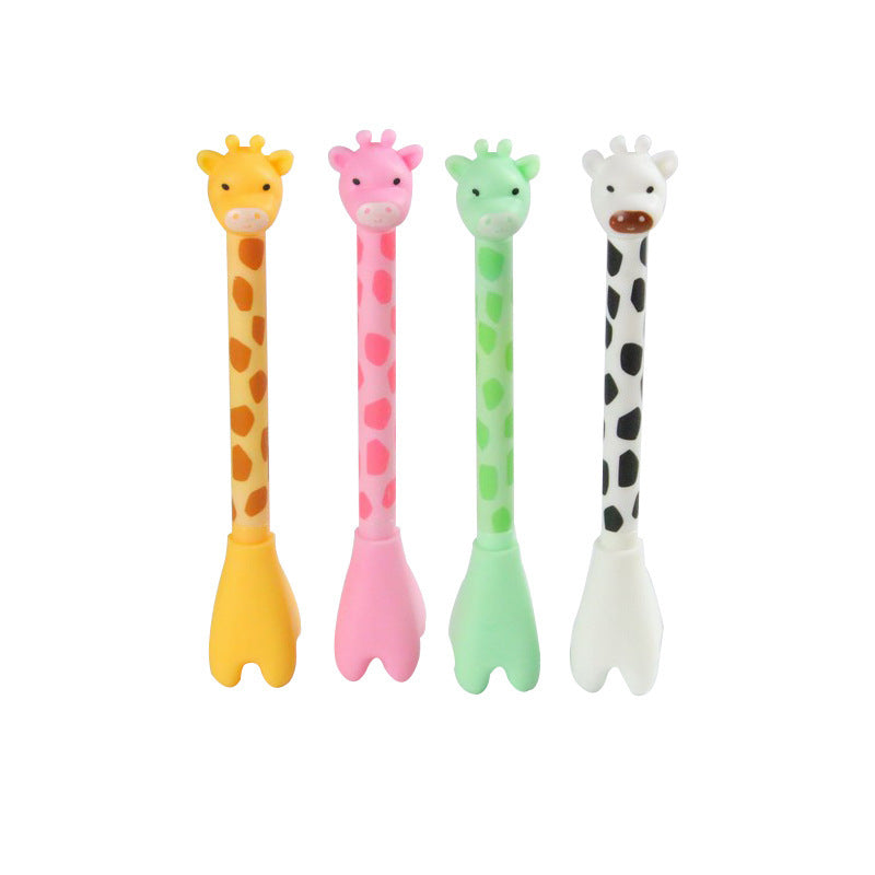 Wholesale Cartoon cute giraffe gel pen