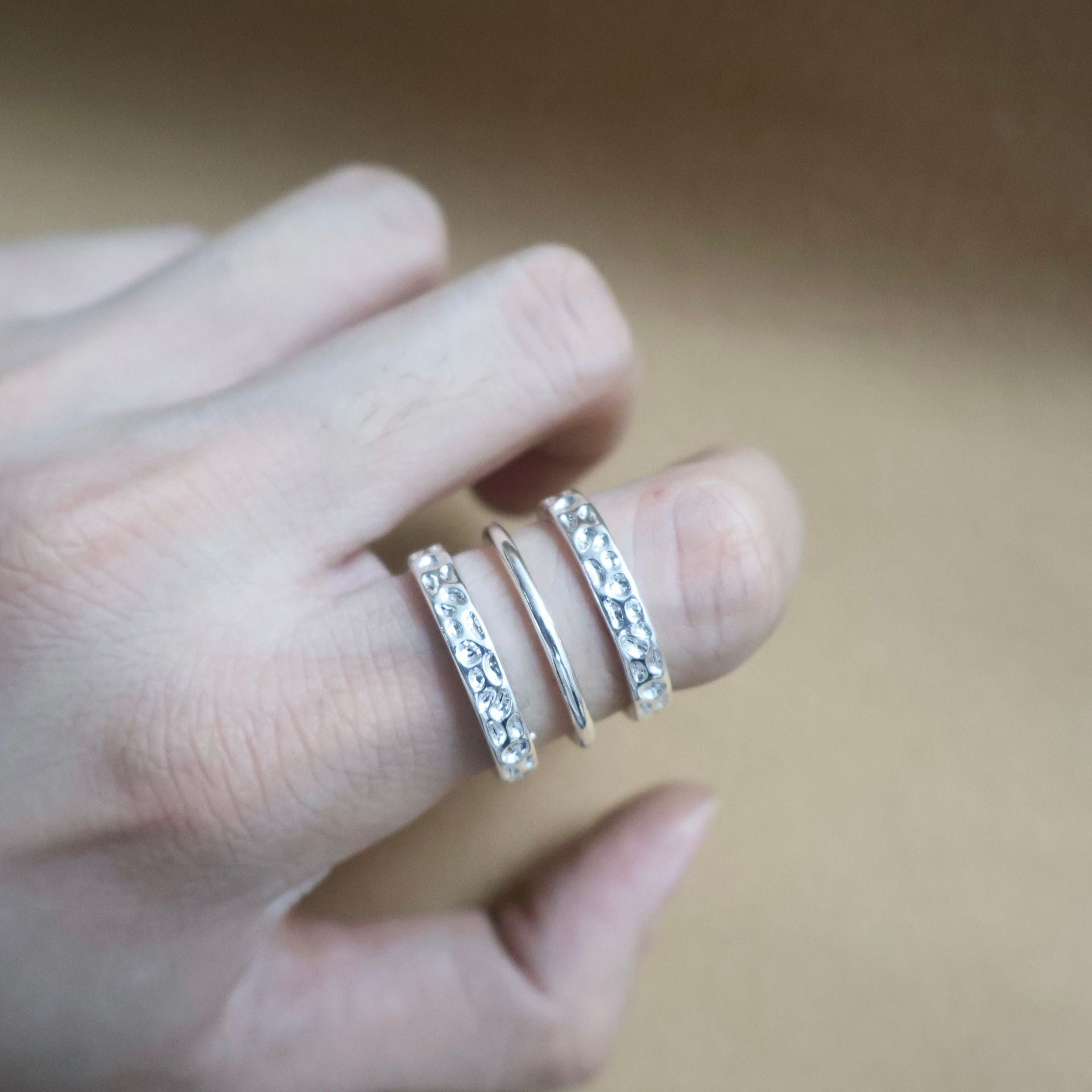 Wholesale  Exaggerated Alien Ring Women's Niche Fashion All-match  Adjustable Open Hollow Ring