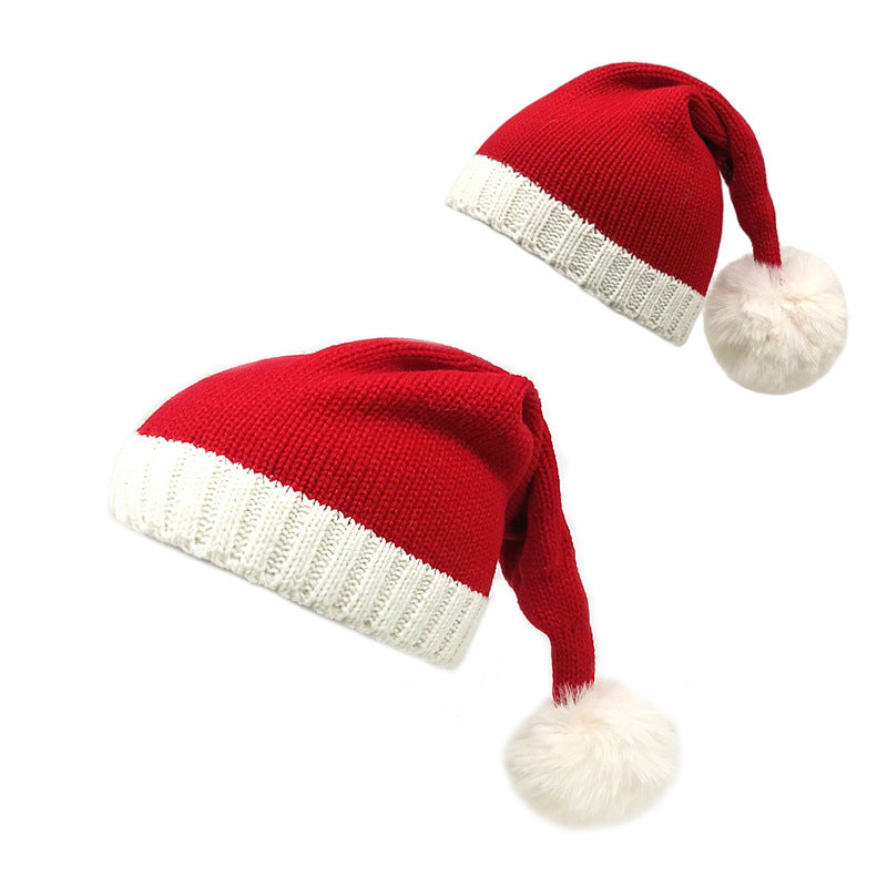 Wholesale Thick knitted wool hat Christmas hat Beanie