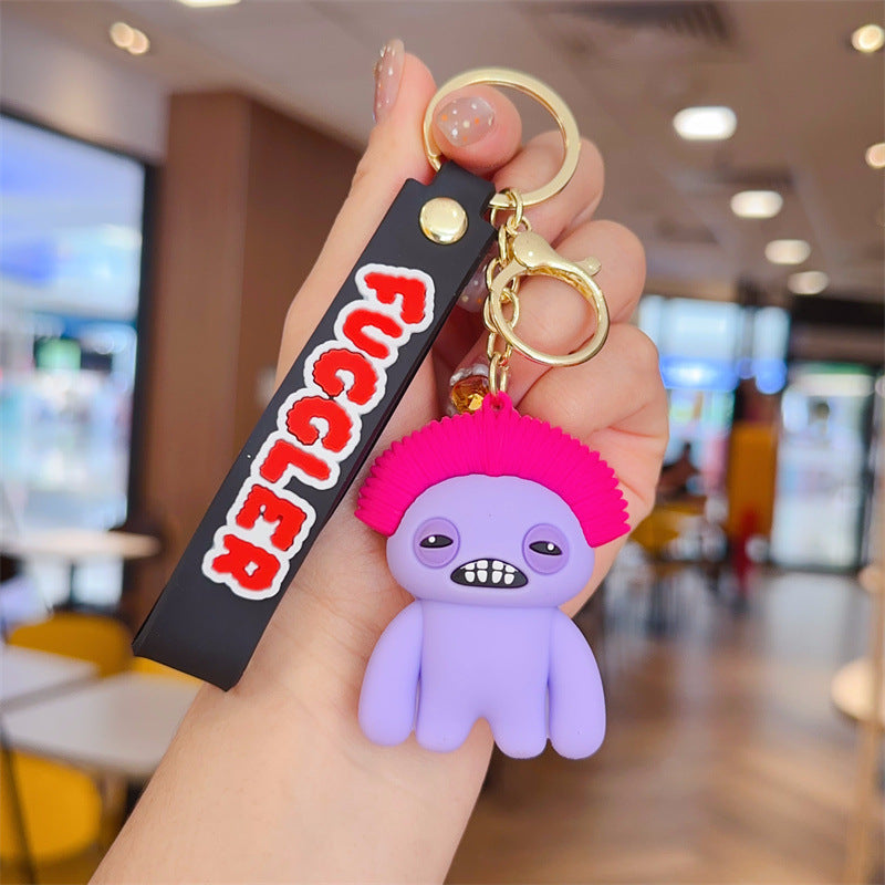 Wholesale Cartoon Monster Doll Keychain