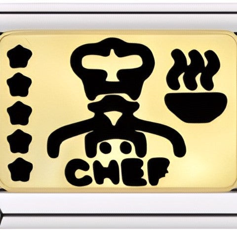 Wholesale Italian Charm Bracelet 9mm DIY Splicing Police Doctor Professional Series Stainless Steel Composable Bracelet