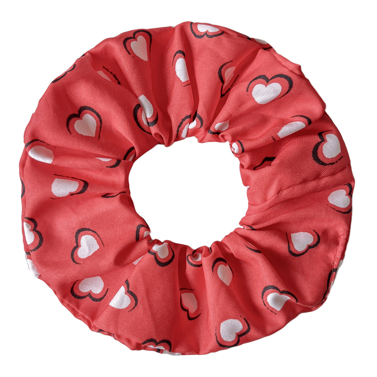 Wholesale  Valentine' s Day Colorectal Hair Loop Love Lip Pattern Hair Accessories