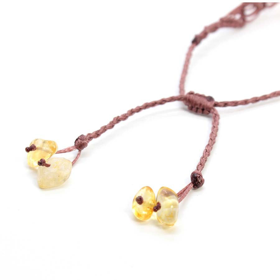Wholesale Fashion Handmade Braided Crystal Bracelet Adjustable Gemstone Jewelry Gift For Couple Students Boutique Resale