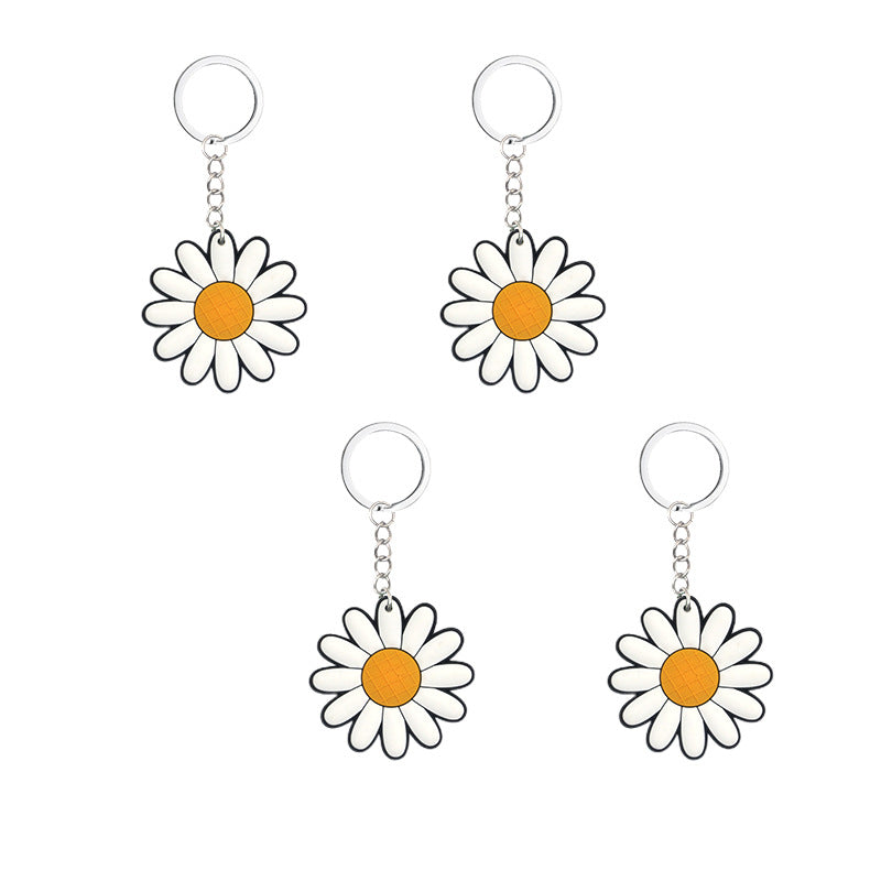 Wholesale PVC cartoon bee keychain