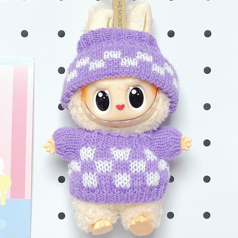 Wholesale Cute cartoon mini doll clothes