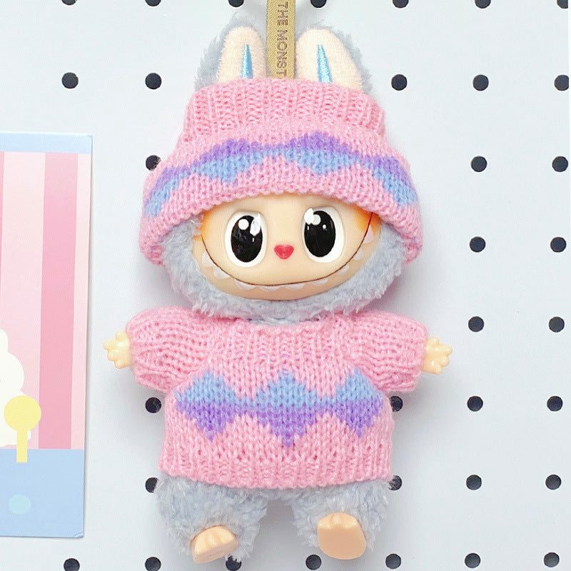 Wholesale Cute cartoon mini doll clothes