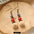Wholesale Vintage Hand-made Plant Fruit Wood Earrings