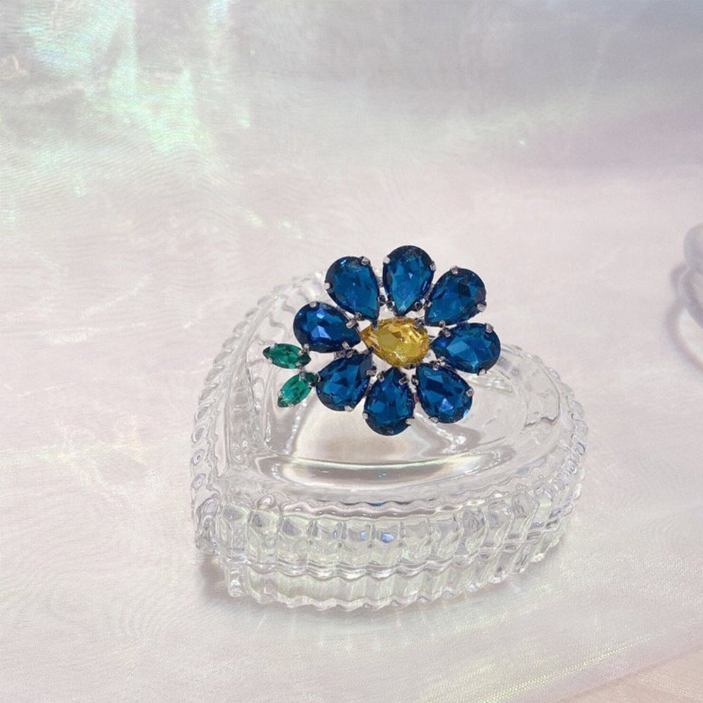 Wholesale  colorful flower ring