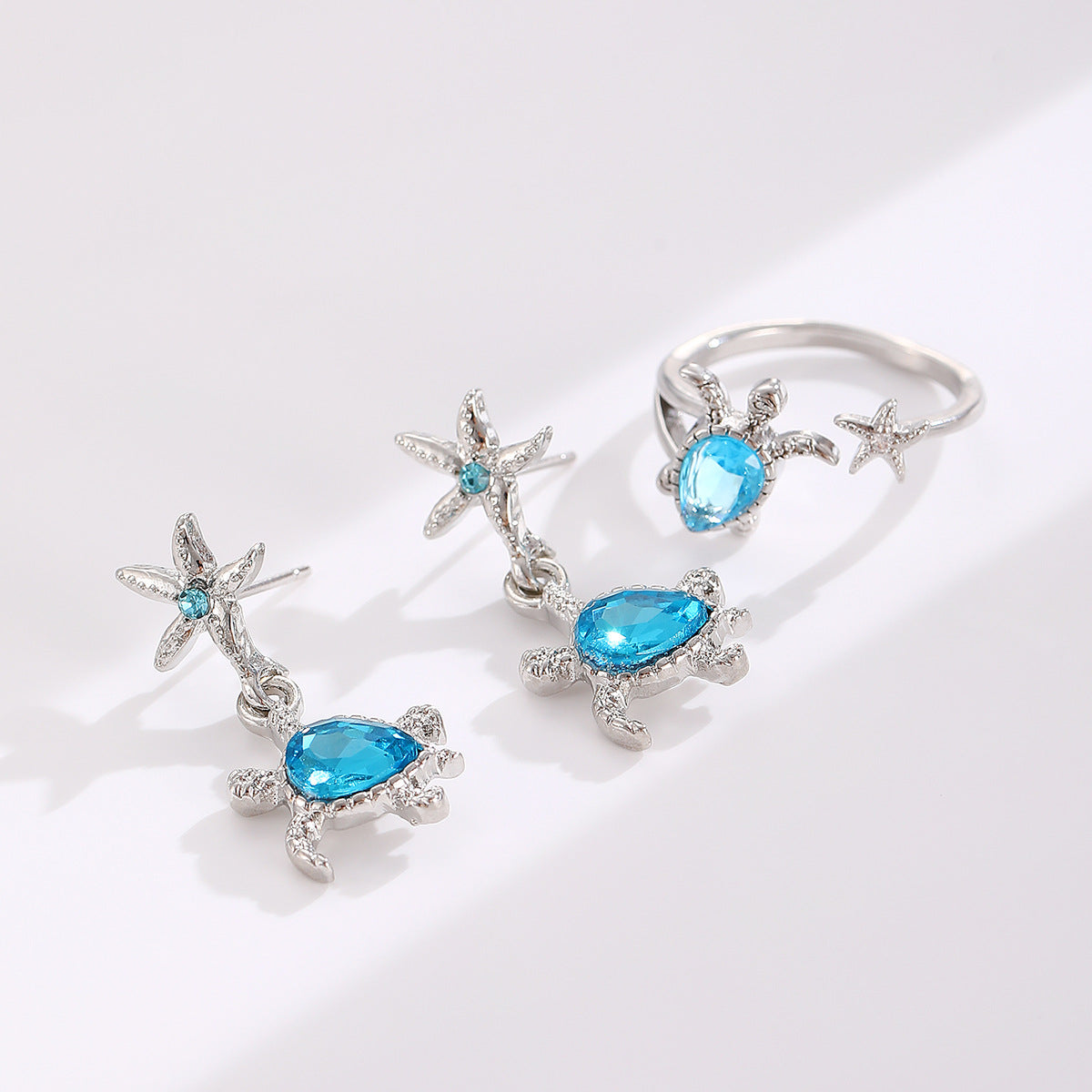 Wholesale Ocean Series Turtle Ring  Open Ring