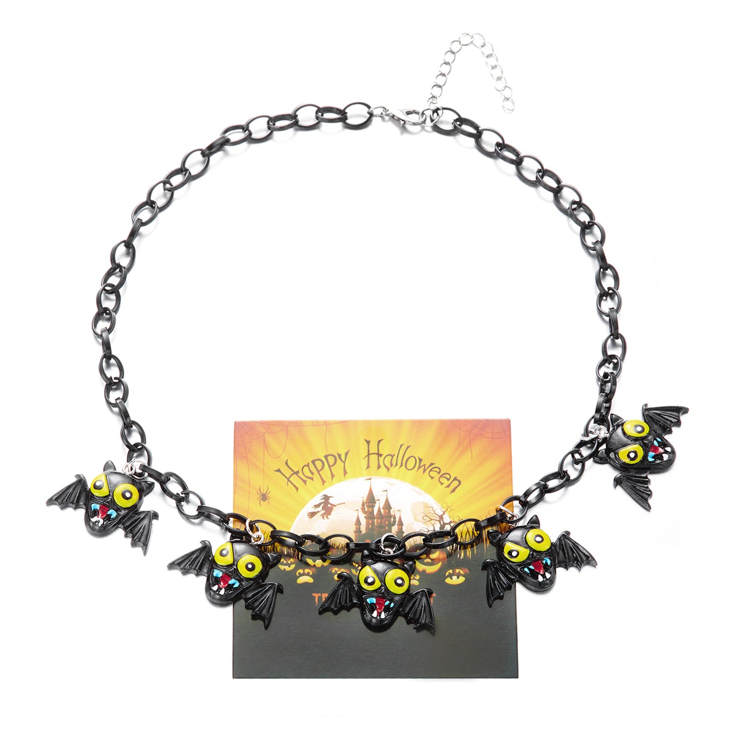 Wholesale Halloween beaded necklace tassel beads funny necklace