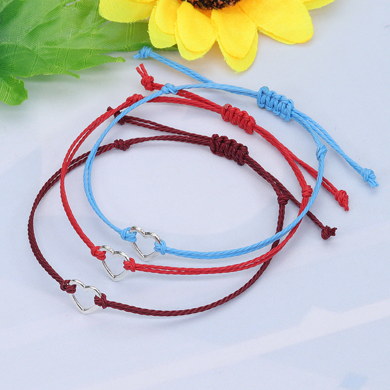 Wholesale Love Bracelet Wax Thread Braided ACC-BT-YiYe006