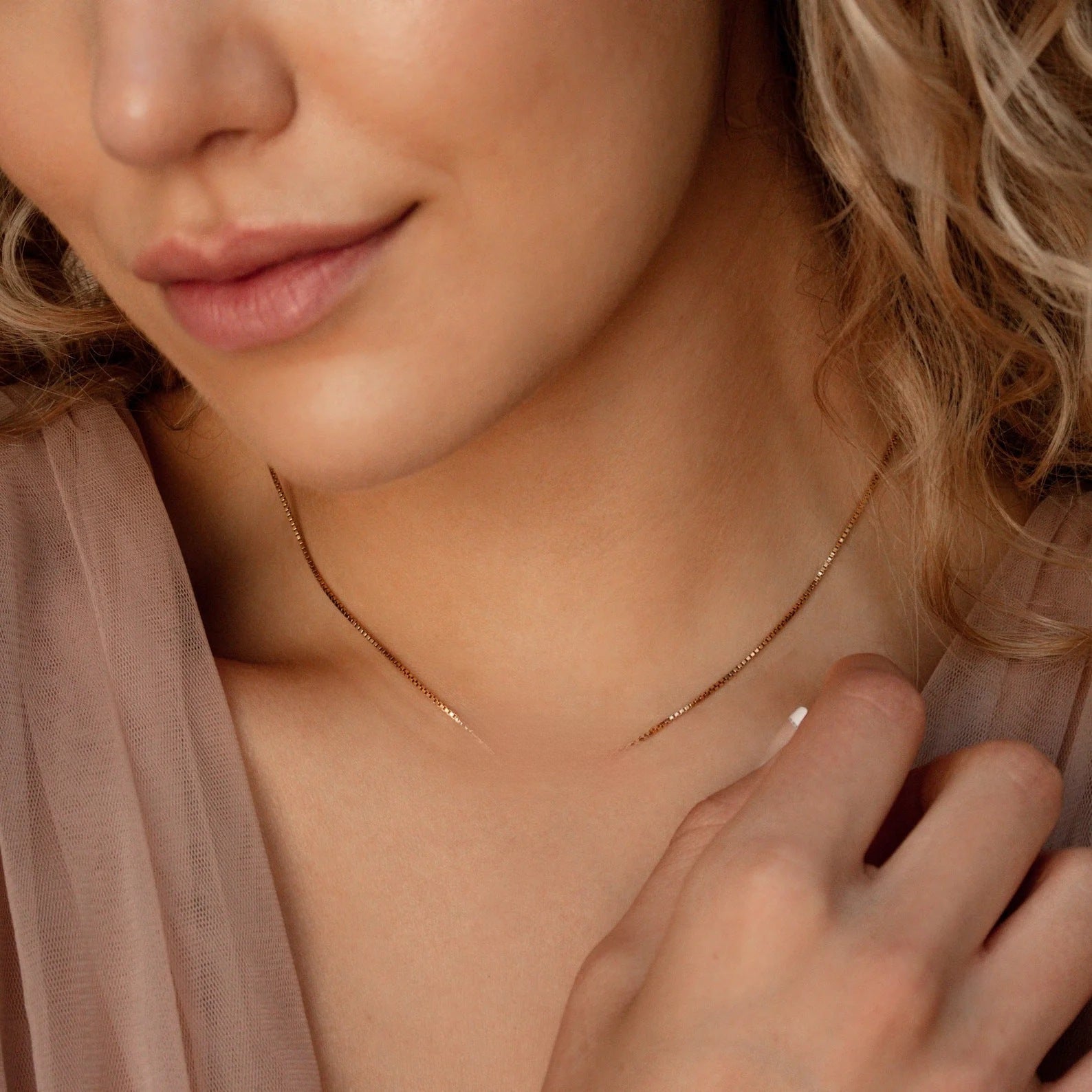 Wholesale stainless steel necklace clavicle chain