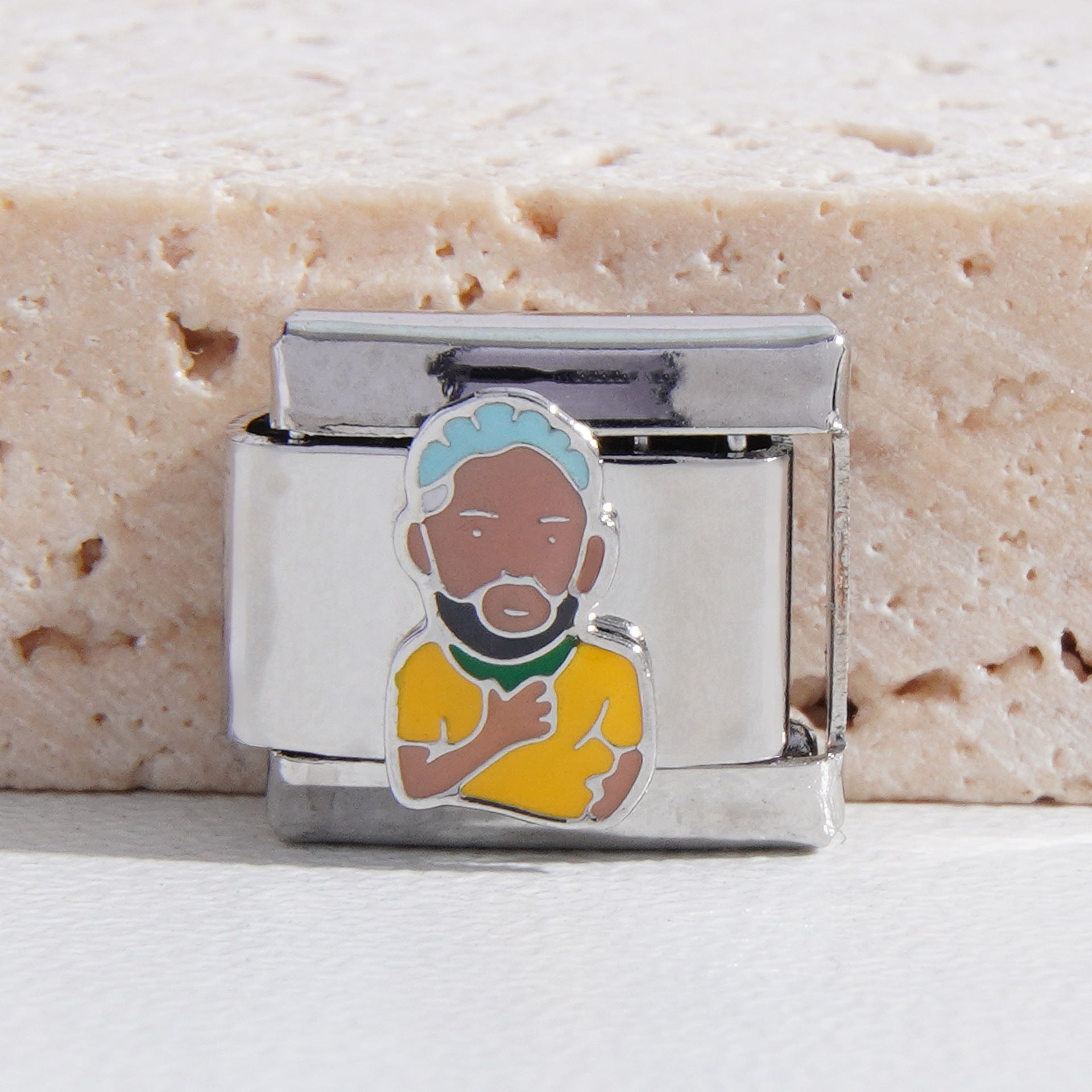 Wholesale Italian Charm Bracelet 9mm DIY Splicing Removable Star Series Stainless Steel Composable Bracelet