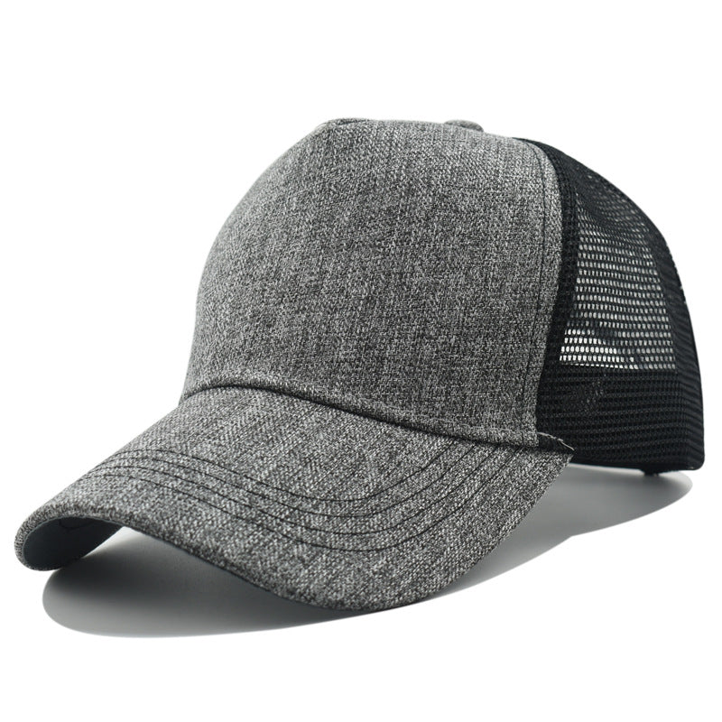 Wholesale Solid Color Five Panel Mesh Hat Baseball Cap ACC-HT-Xiny011
