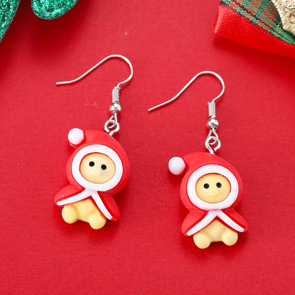 Wholesale Cartoon Creative Christmas Series Earrings ACC-ES-ChuLian097