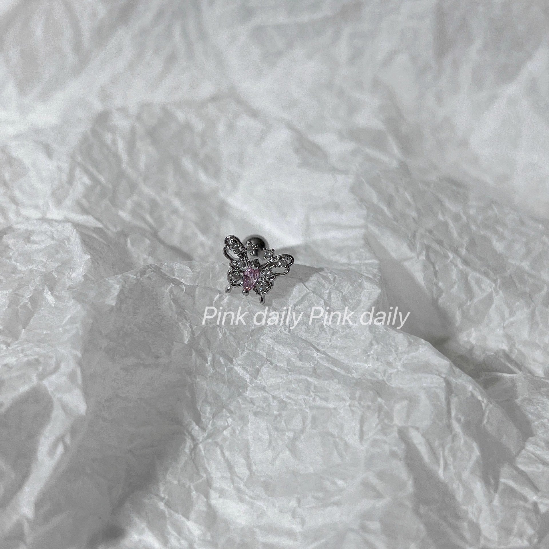 Wholesale Love Diamond Planet Titanium Steel  Earrings