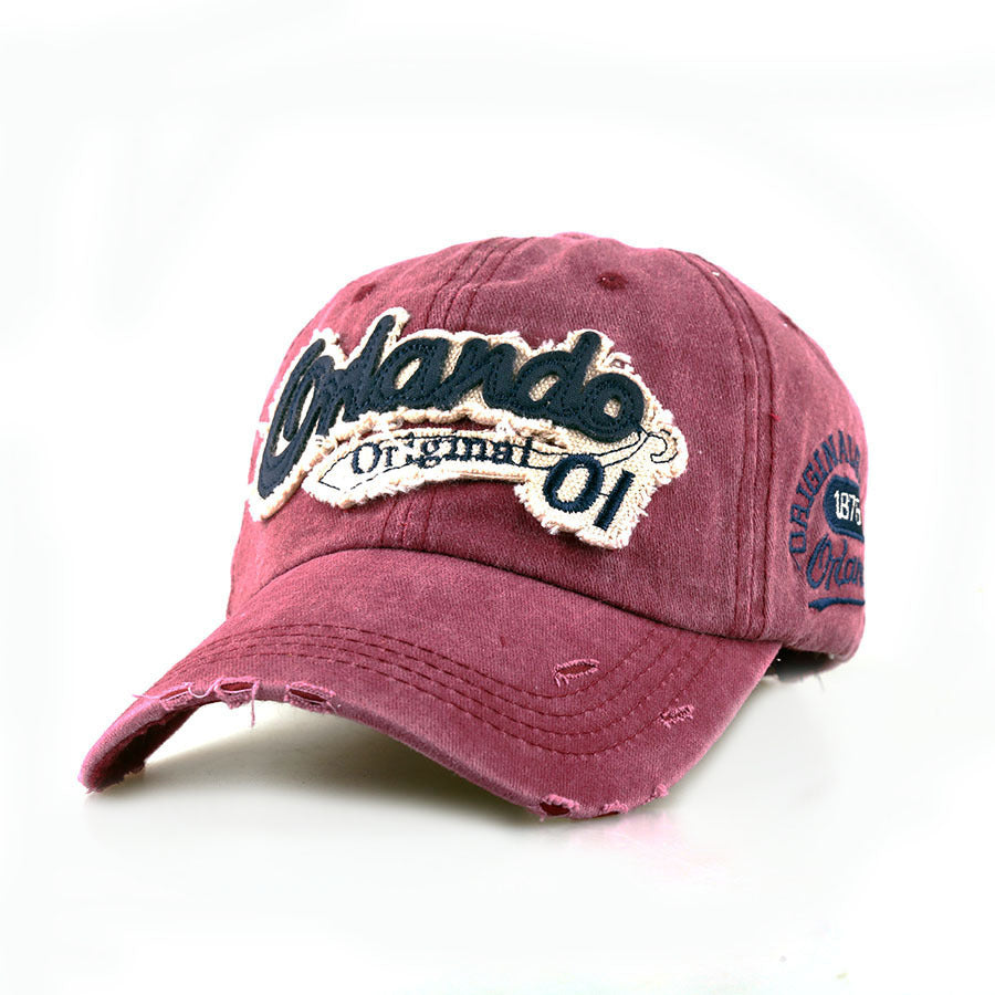 Wholesale Fashionable letter embroidered baseball cap