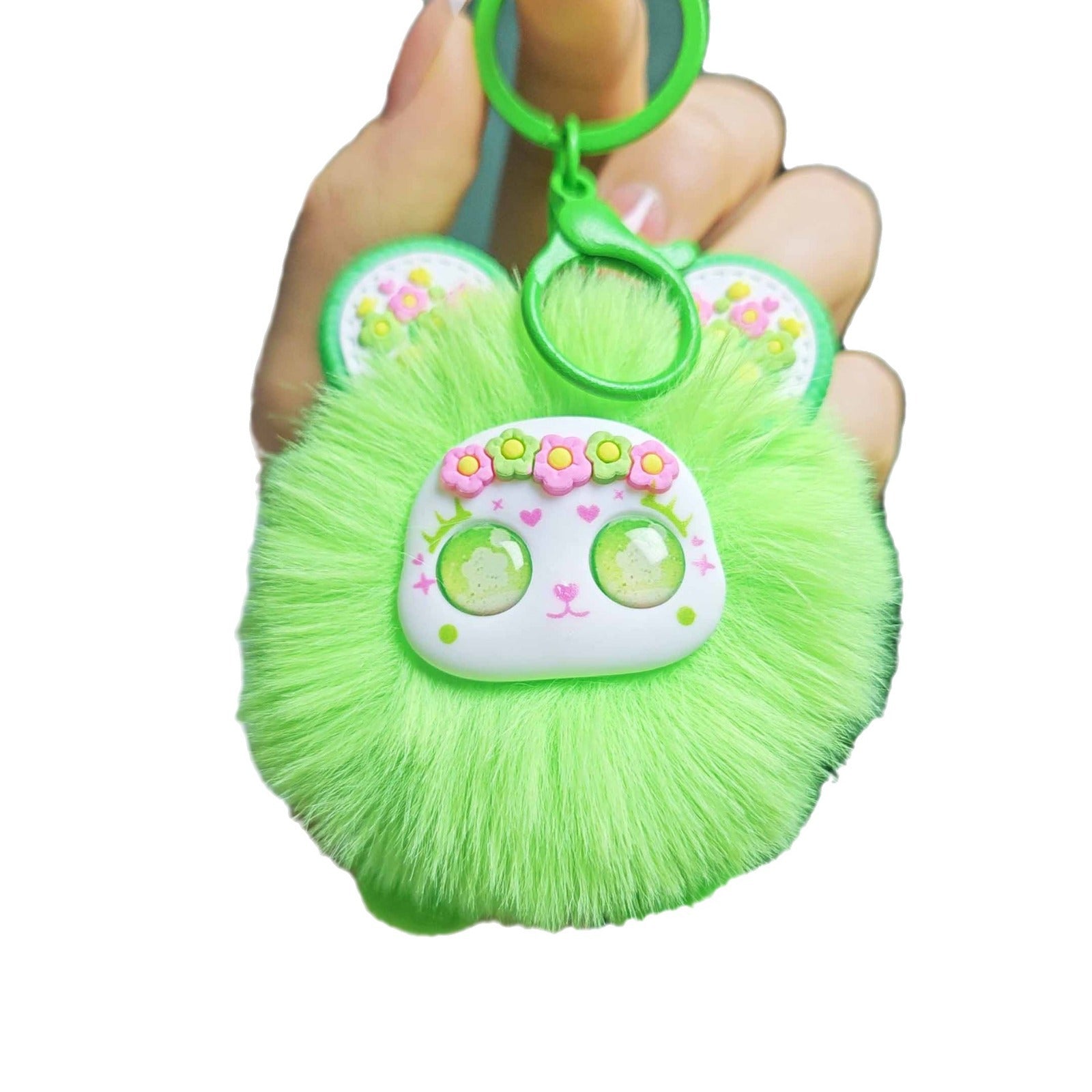 Wholesale Cute cartoon plush keychain