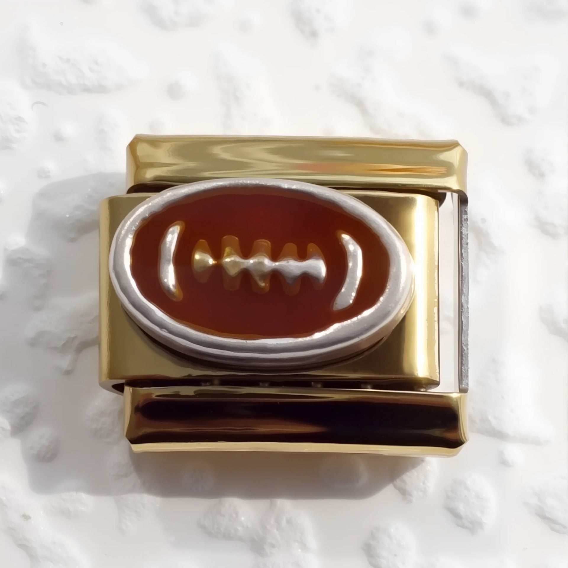 Wholesale 5pcs Italian Charm Bracelet 9mm DIY Splicing Sports Stainless Steel Composable Bracelet