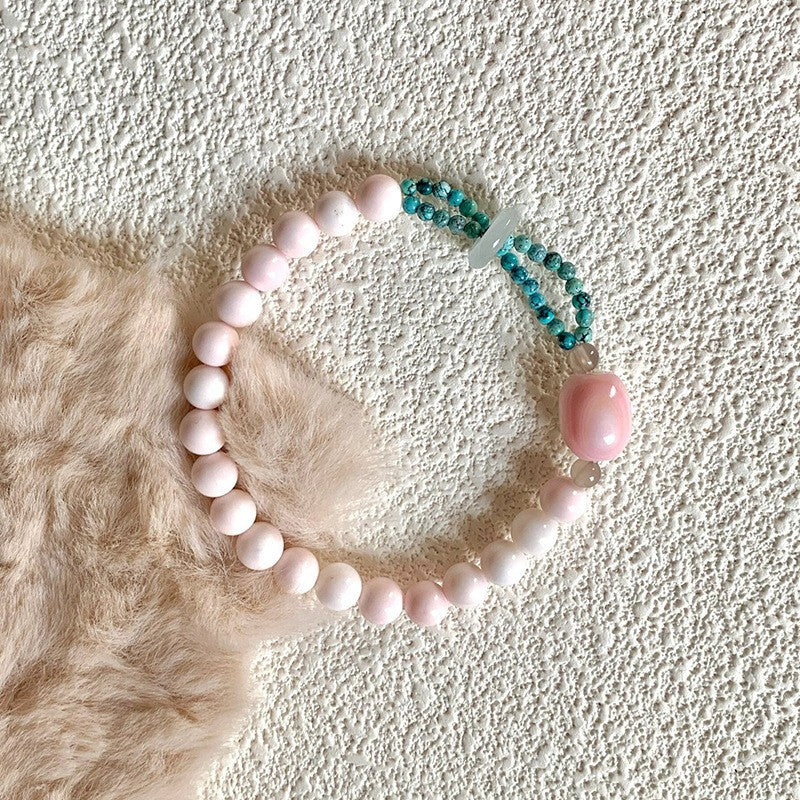 Wholesale Cute Dachshund Colorful Beaded Bracelet