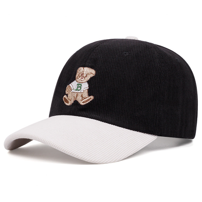 Wholesale Cute Bear Embroidery Baseball Cap