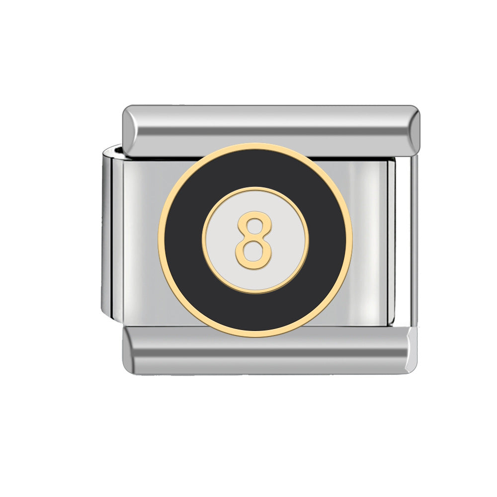 Wholesale Italian Charm Bracelet Stainless Steel Bracelet 9mm DIY Pattern Free Stitching Detachable Composable Bracelet ACC-BT-JL008