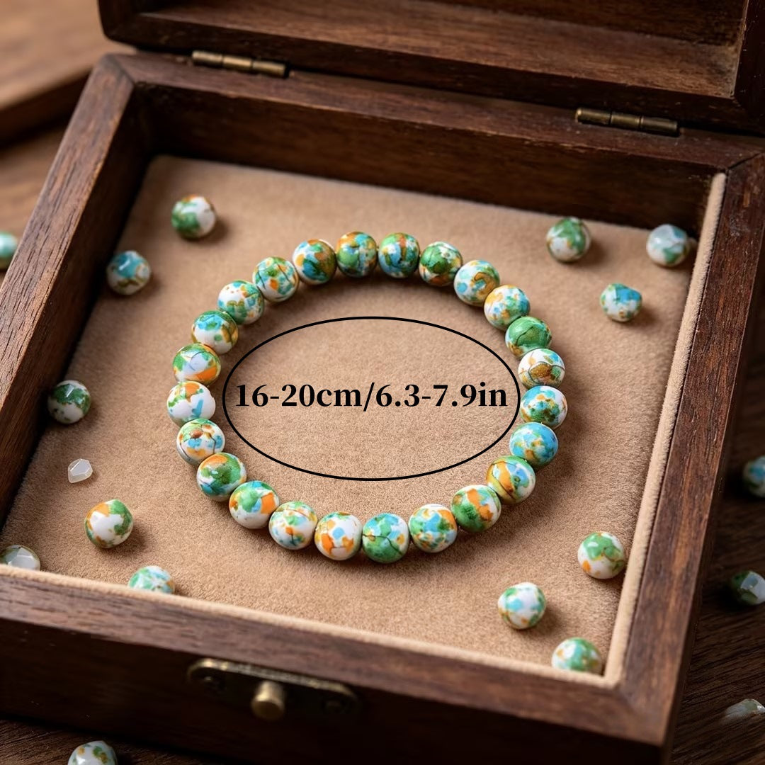 Wholesale Natural Crystal Turquoise Healing Bracelet Stylish Fashion Accessory For Gift And Boutique Resale
