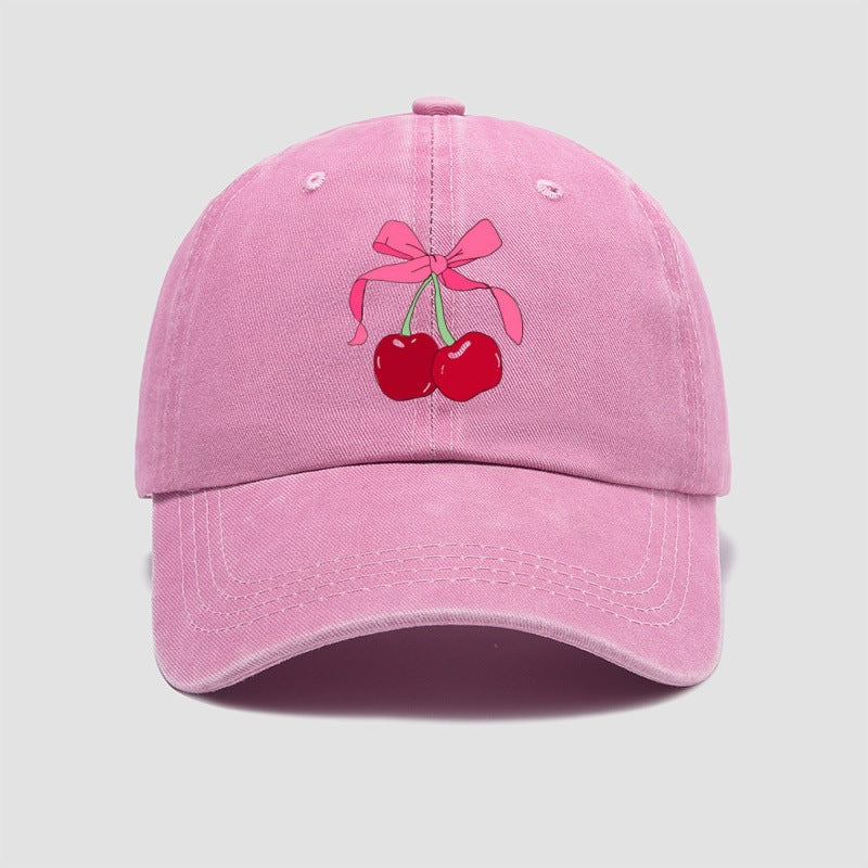 Wholesale Cherry Bow Baseball Cap