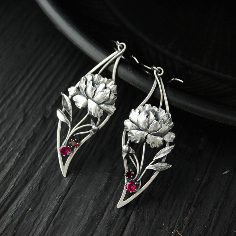 Wholesale Elegant Plant Flower Earrings