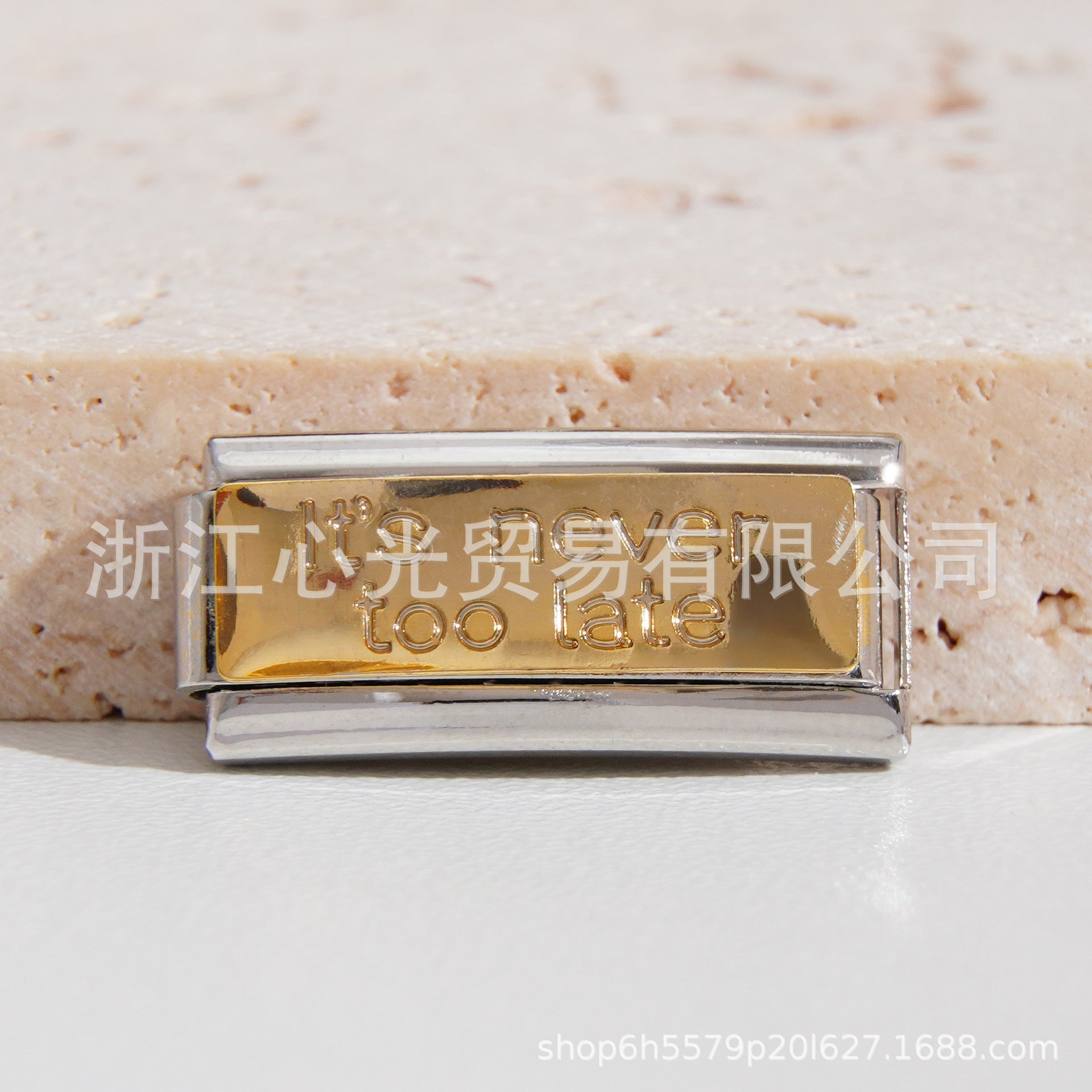 Wholesale 10pcs Italian Charm Bracelet 9mm DIY Splicing Stainless Steel Composable Bracelet