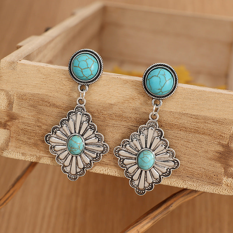 Wholesale Vintage-Style Turquoise Earrings – Fashionable Jewelry,  Accessories,  and Gifts
