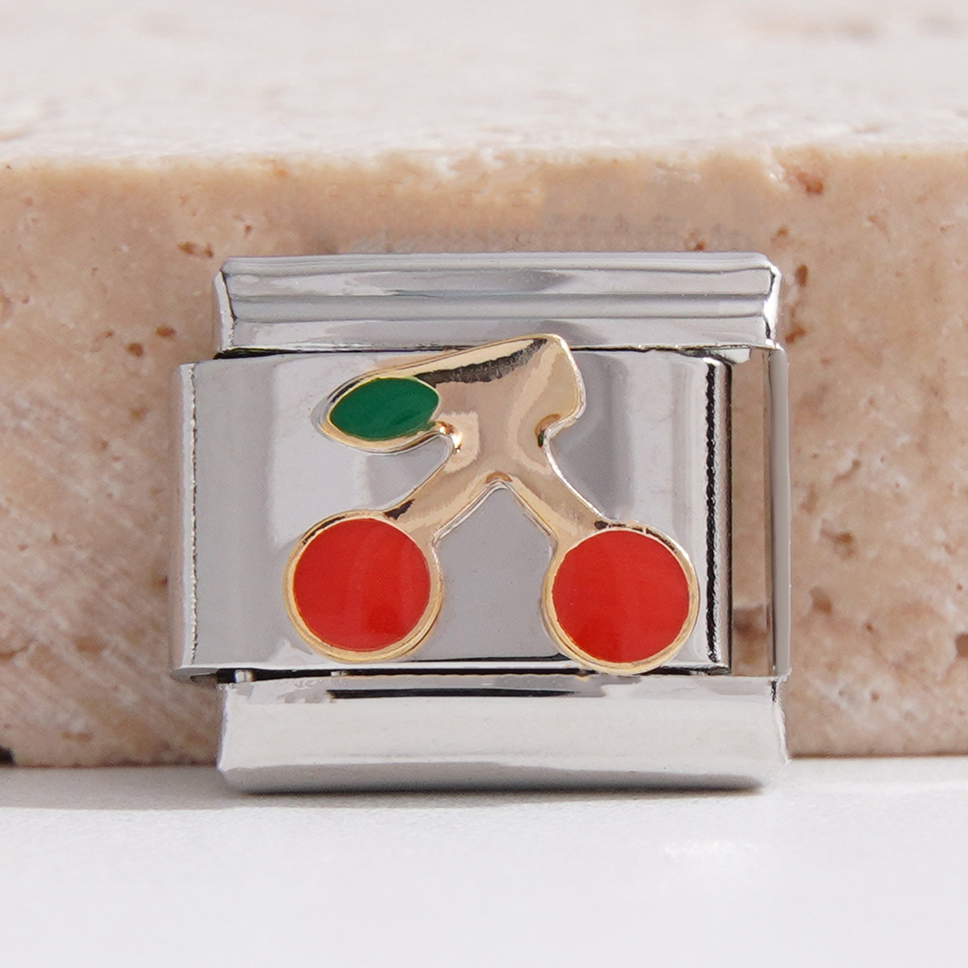 Wholesale Italian Charm Bracelet 9mm DIY Splicing Removable Basketball Series Stainless Steel Composable Bracelet