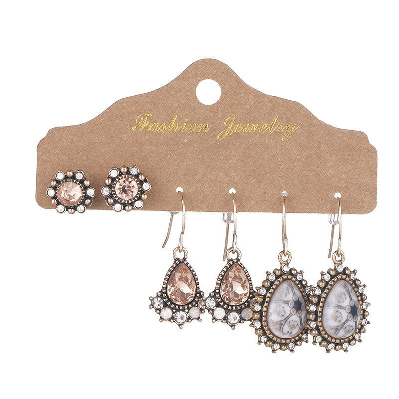 Wholesale Zinc Alloy Exotic Beaded Drop Earrings,  Trendy Jewelry Accessory