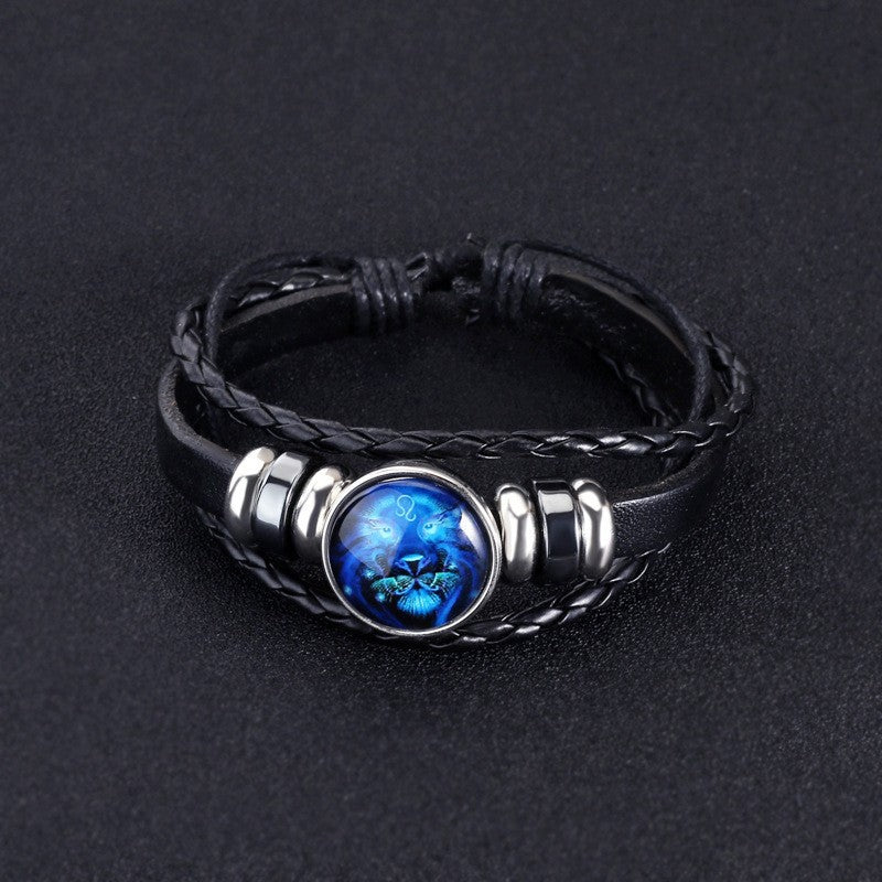 Wholesale Trendy Contion Zodiac Bracelet for Unisex,  Handmade Cortex Jewelry Accessory