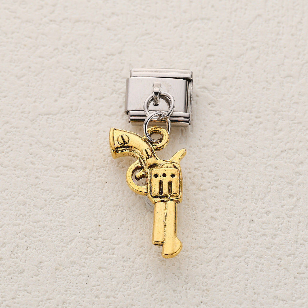 Wholesale 10pcs Italian Charm Bracelet 9mm DIY Splicing Western Cowboy Stainless Steel Composable Bracelet