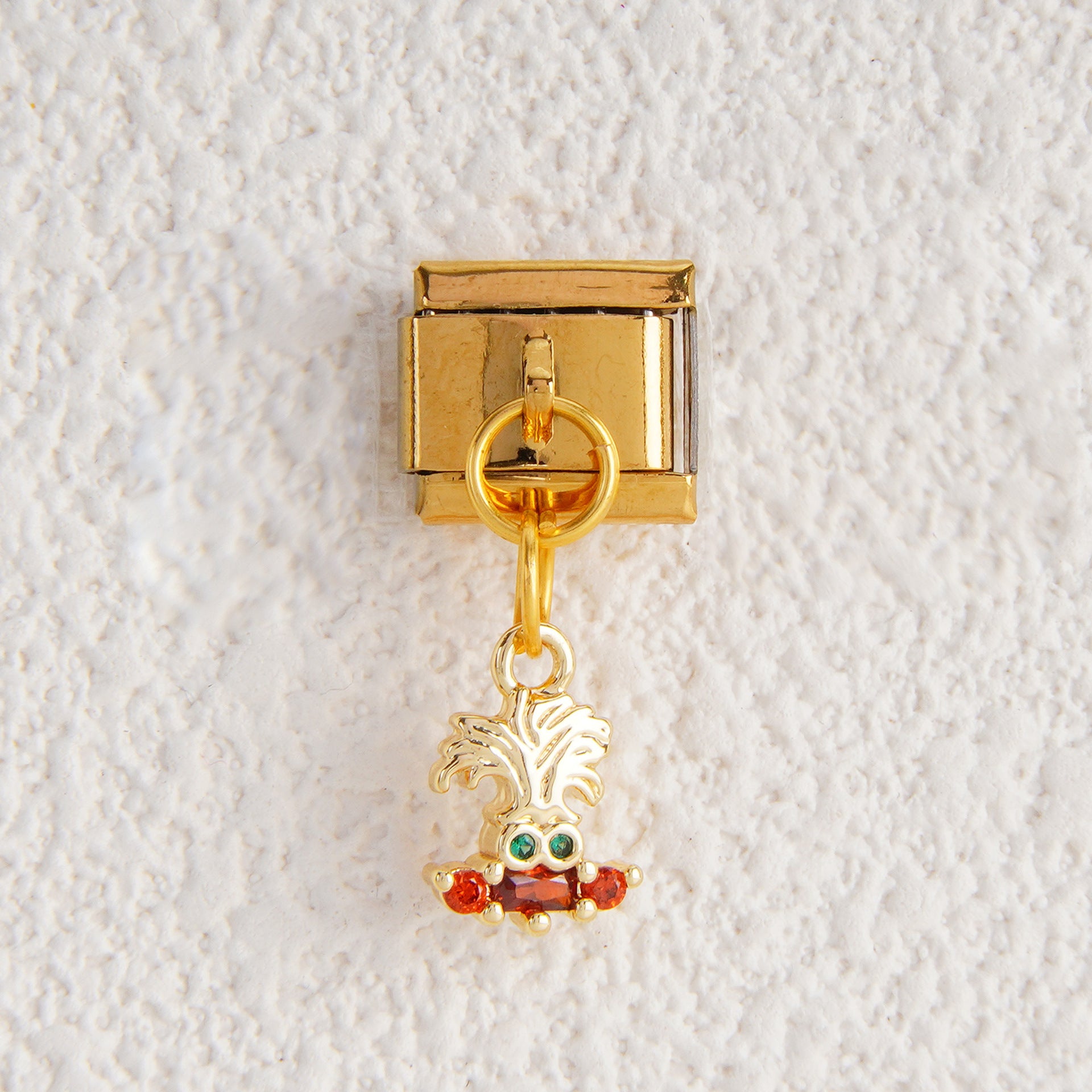 Wholesale Italian Charm Bracelet 9mm DIY Splicing Creative Pattern Pendant Stainless Steel Composable Bracelet